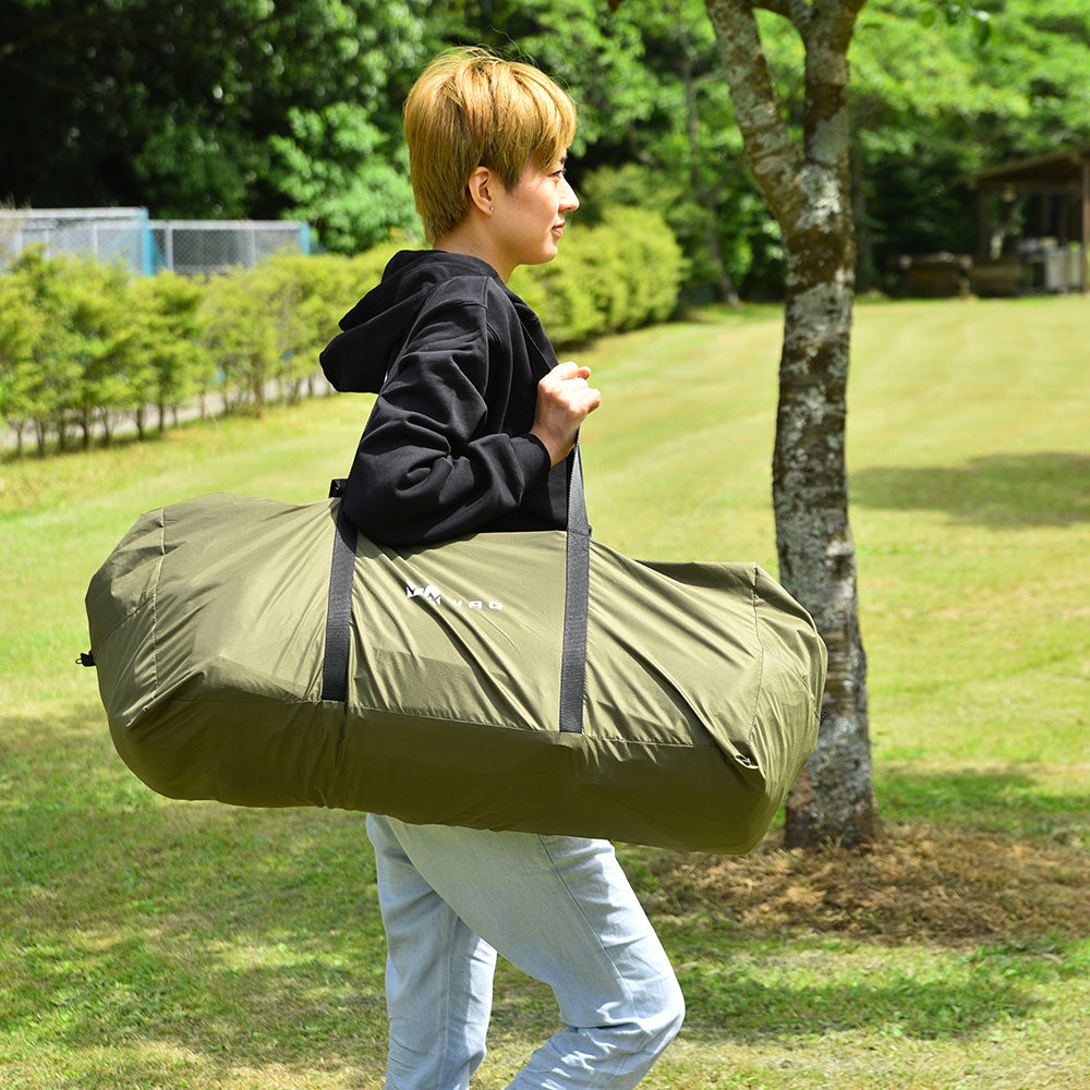 キャンプマット 10cm シングルサイズ WAQ RELAXING CAMP MAT【送料無料・1年保証】