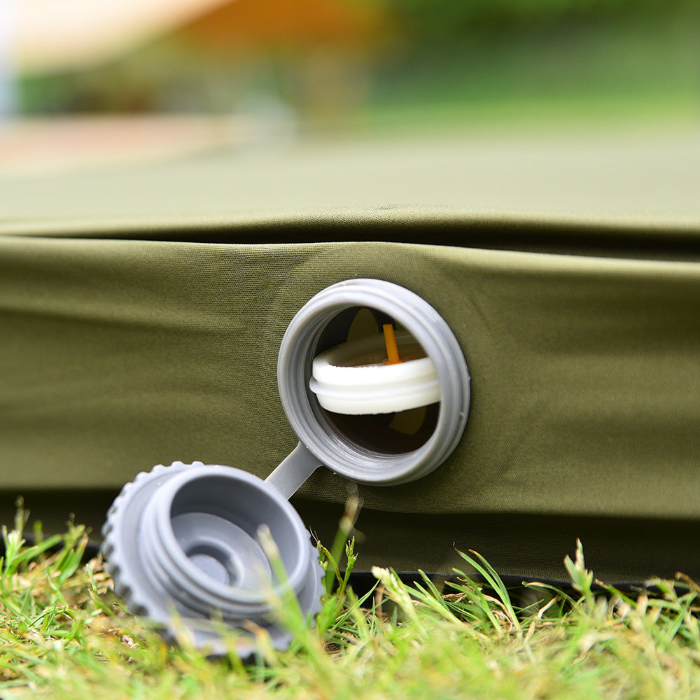 キャンプマット 10cm シングルサイズ WAQ RELAXING CAMP MAT【送料無料・1年保証】