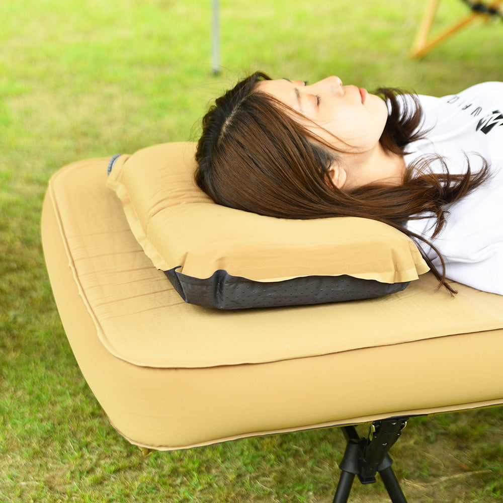 キャンプマット 10cm シングルサイズ WAQ RELAXING CAMP MAT【送料無料・1年保証】