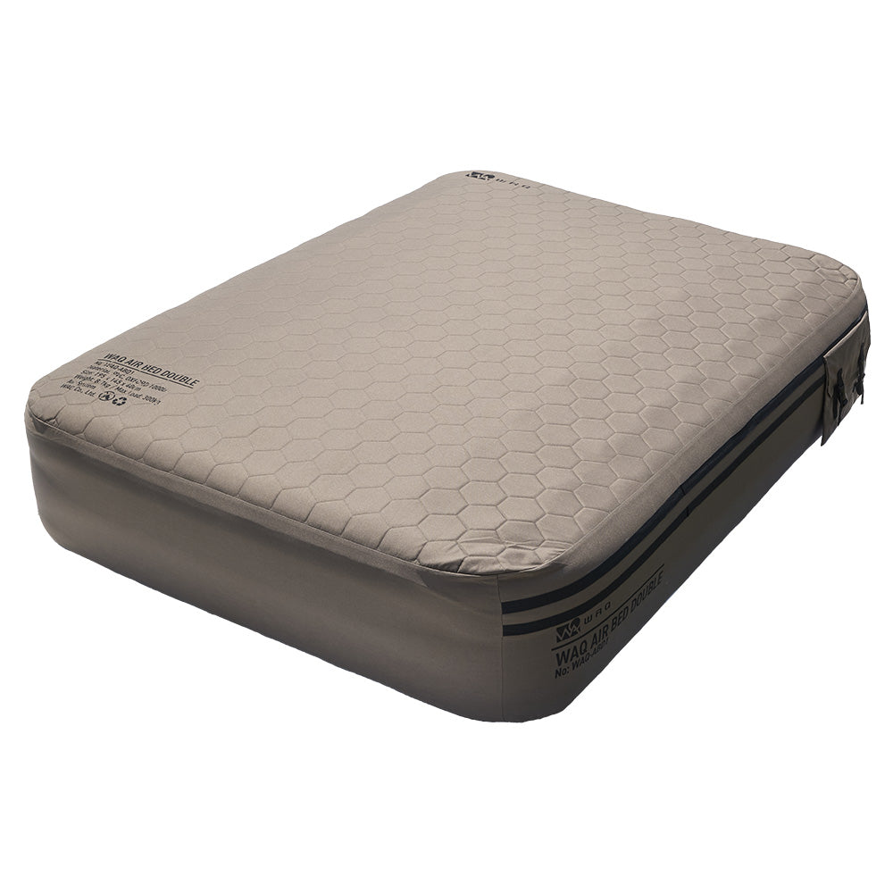 【新製品】【予約受付中！10月下旬出荷予定】 WAQ AIR BED シングル/ダブル｜アウトドア・キャンプ・来客用にも最適 【送料無料/1年保証】