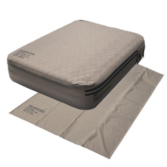WAQ AIR BED ダブルサイズ　コヨーテ 専用グランドシート付き 先着順/お得なセット商品】WAQ AIR BED+専用グランドシートセット