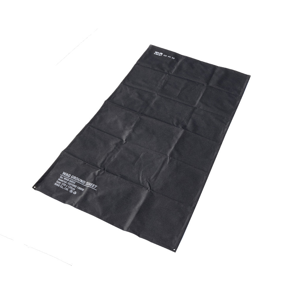 新品 WAQ エアベッド シングル WAQ-ABS1 グラウンドシート ブラック オプション品 】WAQ AIRシリーズ専用グランドシート エアベッド(S/D