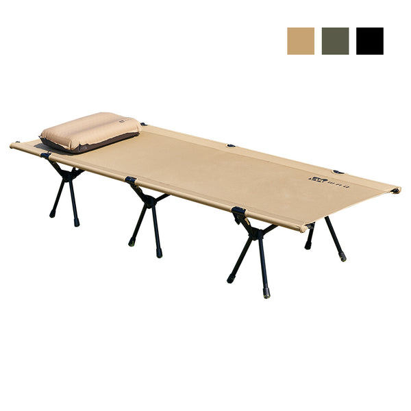 【引き取り限定】キャンプに最適！WAQ コット＆インフレータブルマット 2セット 引き取り限定】キャンプに最適！WAQ コット＆インフレータブル