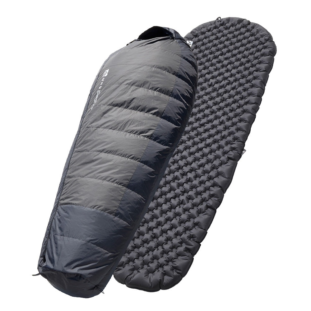 【お得なセット商品】 WAQ ダウンスリーピングバッグ -30℃対応 FP650 & WAQ Ultra Light AirMat（R値6.8/7.0）セット【送料無料・1年保証】