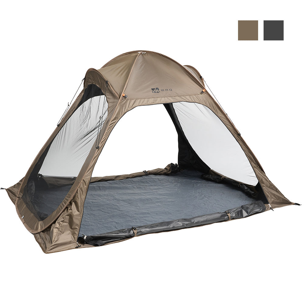 【新製品】WAQ  EASE POP TENT 日除けシェード 日除けテント ワンタッチテント フルクローズ アウトドア・レジャー・ピクニック・暑さ対策に最適【送料無料・1年保証】