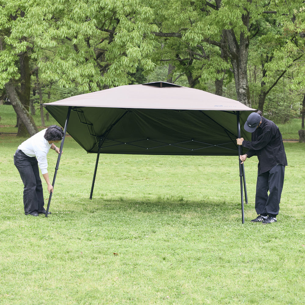 【新製品 お得なセット】WAQ  EASE TARP3.0 サイドシートSET 日除けシェード 日除けテント ワンアクション構造 【送料無料・1年保証】
