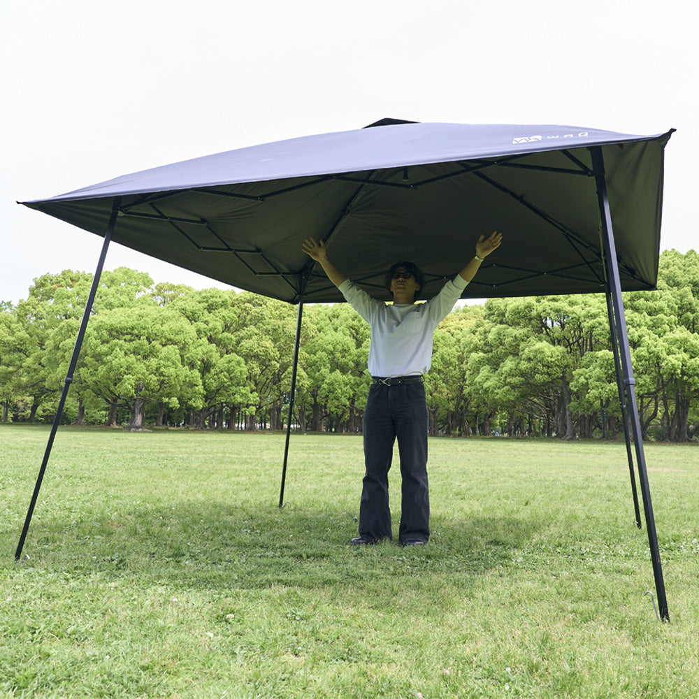【新製品 お得なセット】WAQ  EASE TARP3.0 サイドシートSET 日除けシェード 日除けテント ワンアクション構造 【送料無料・1年保証】