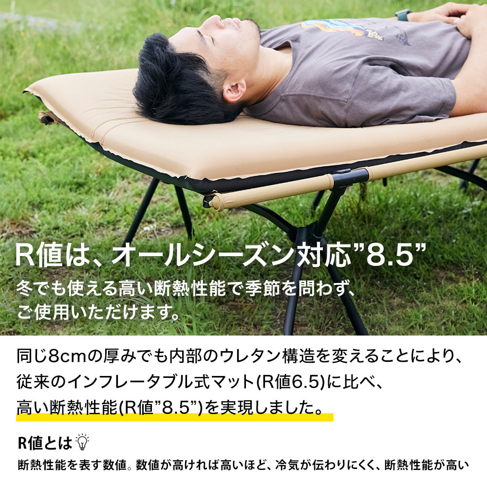 WAQ RELAXING WIDE MAT リラクシング ワイドマット 厚み8cm【送料無料 ...