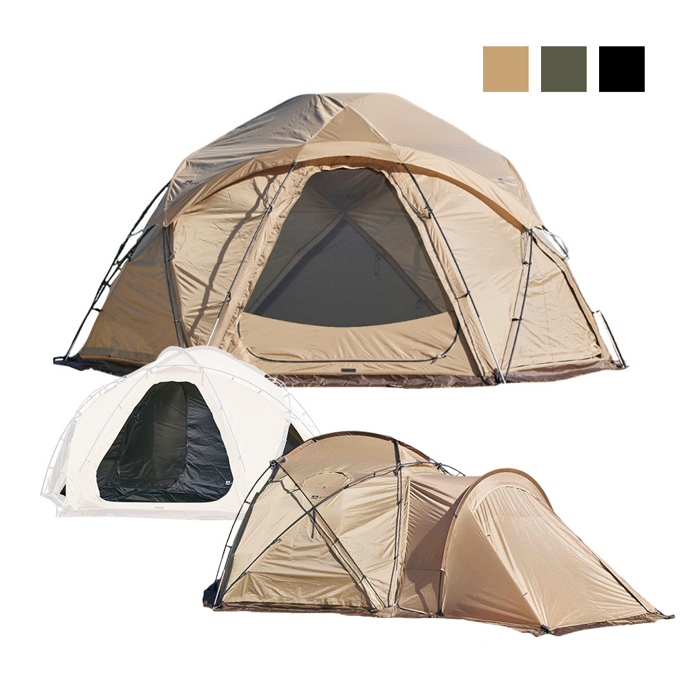 【お得なセット】 Paramount  Dome フルオプションセット (本体/インナーテント/拡張ベスティブルの3点セット) 【1年保証/送料無料】