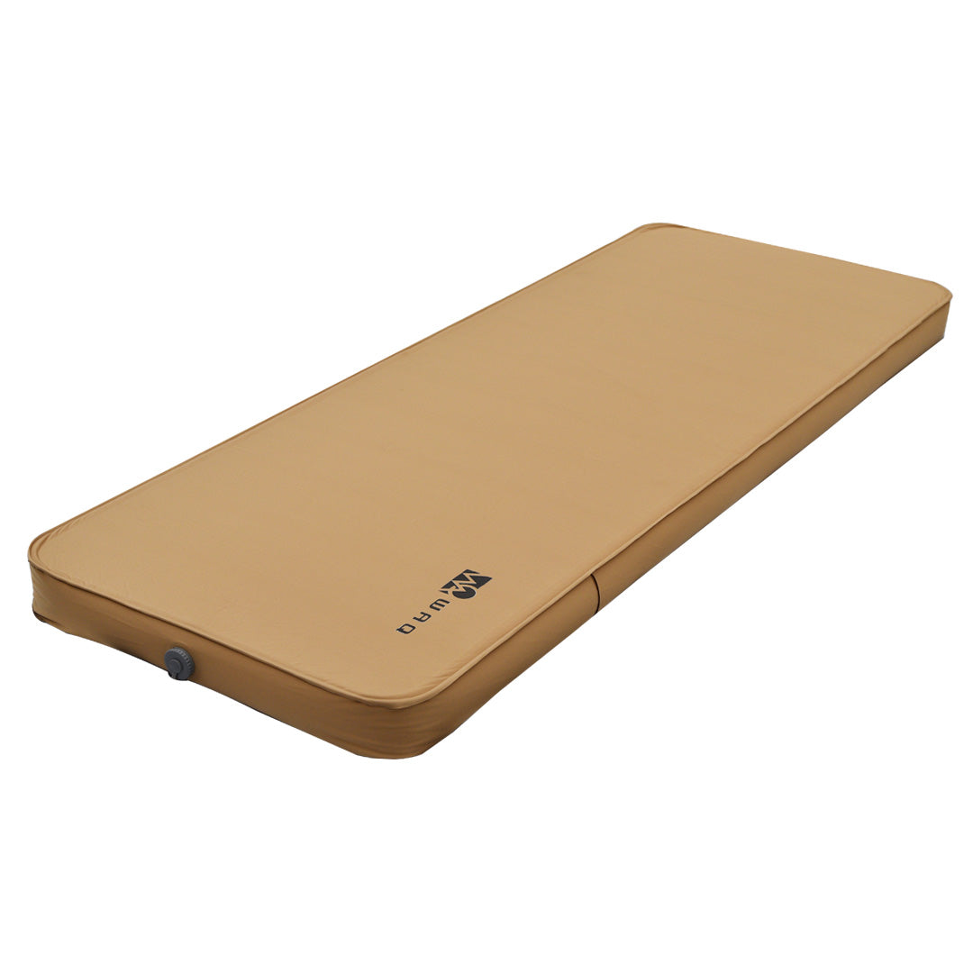 キャンプマット 10cm シングルサイズ WAQ RELAXING CAMP MAT【訳あり品・送料無料/在庫限り】