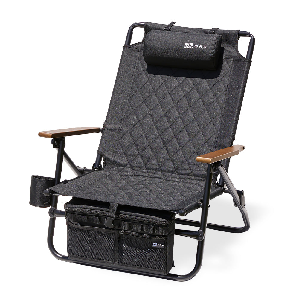 WAQ Reclining Low Chair リクライニングローチェア 【1年保証