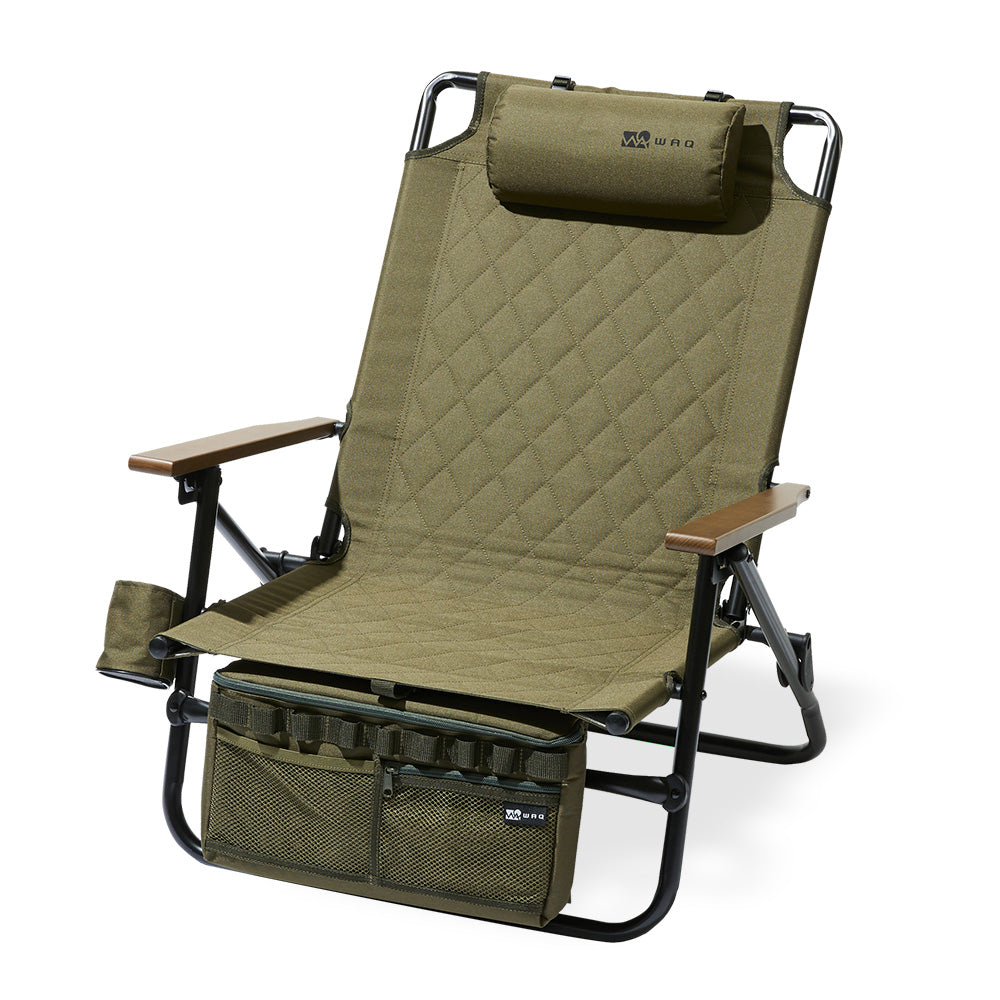 激安本物 WAQ Reclining Low Chair リクライニングローチェア 【1年保証 テーブル・チェア・ハンモック
