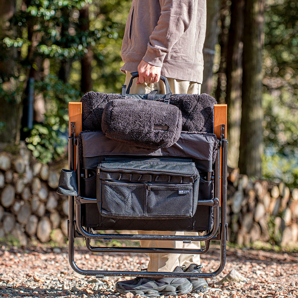 【お得な2個セット】 【初回ロット完売｜次回2月下旬入荷分ご予約受付中！】 WAQ リクライニングローチェア用 電熱ヒートカバー｜温度3段階・モバイルバッテリー対応・防寒【1年保証】