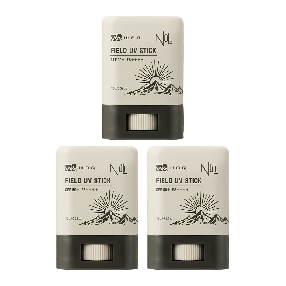 【新製品9月10日12:00〜発売開始】WAQ × NULL FIELD UV STICK アウトドア用日焼け止めスティック SPF50+ PA++++ UV耐水性★★【送料無料】