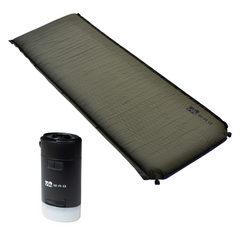 お得なセット商品】インフレータブルマット8cm＋ エアポンプセット WAQ