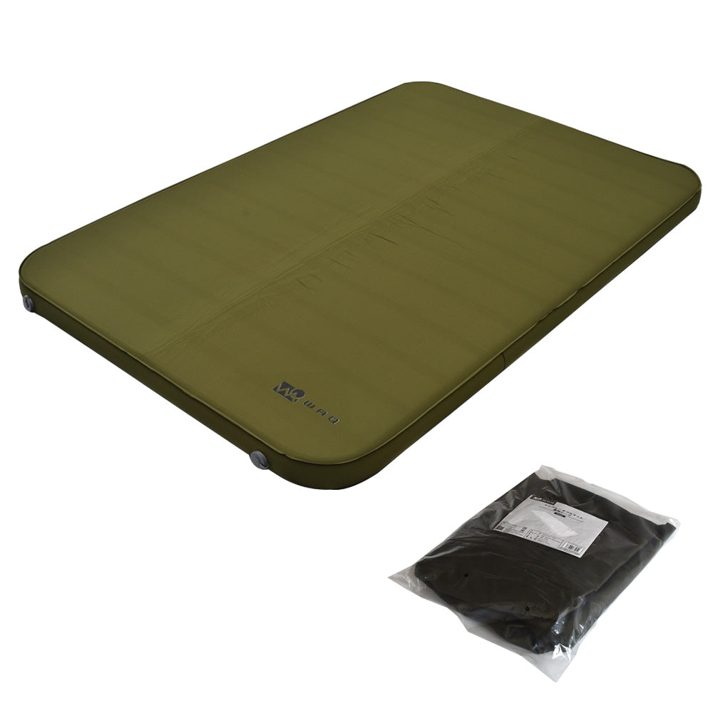 【お得なセット商品】キャンプマット 10cm ダブルサイズ & 専用シーツセット WAQ RELAXING CAMP MAT【送料無料・1年保証】