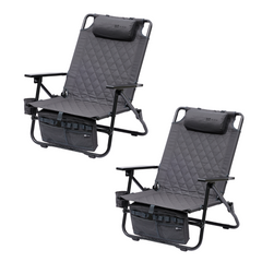 2個セット】WAQ Reclining Low Chair リクライニングローチェア 【送料