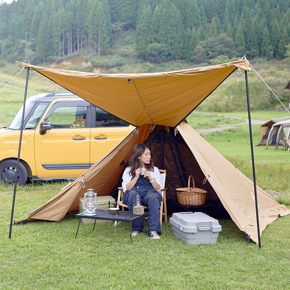 ソロテント WAQ Alpha T/C ソロキャンプ用ティピテント – WAQ