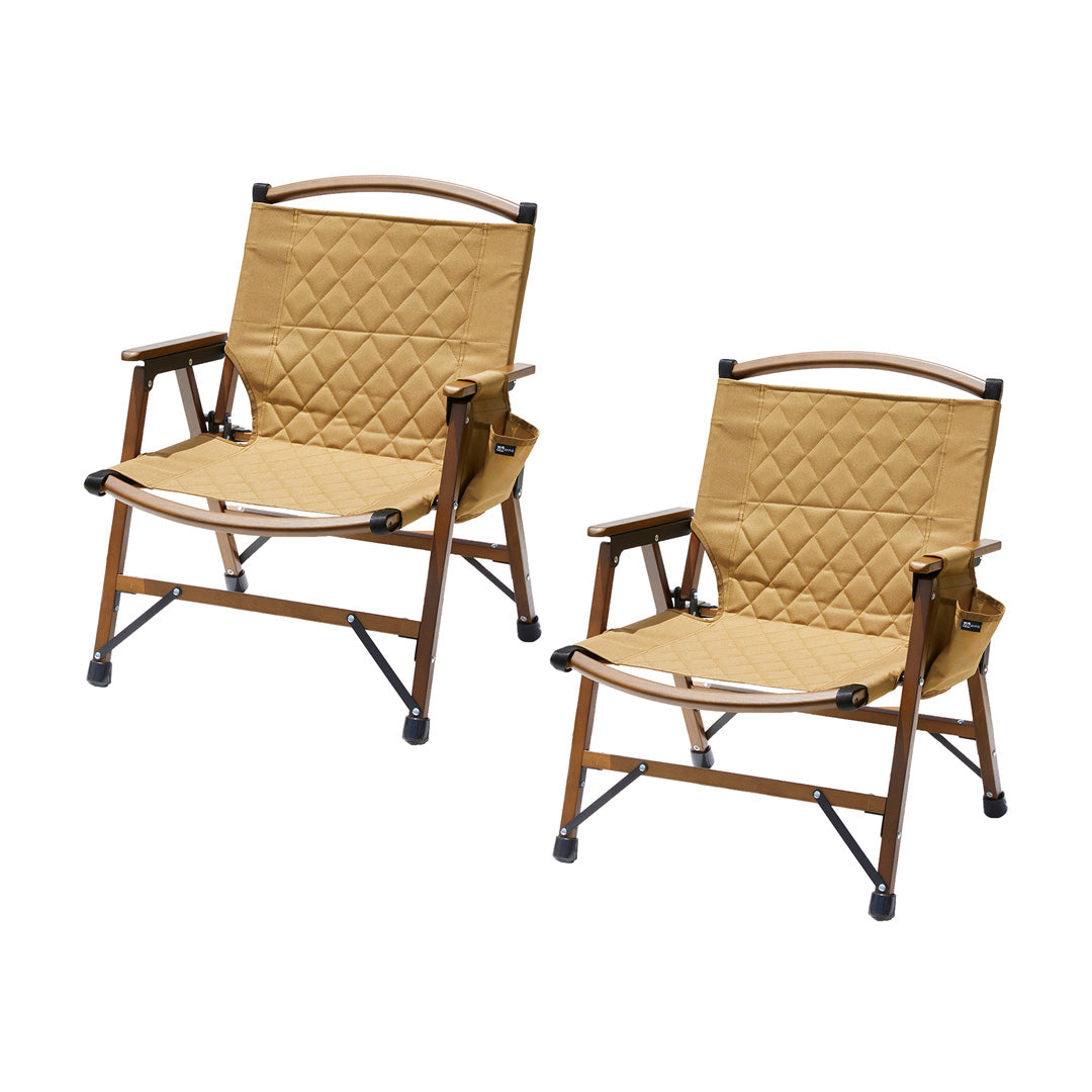 WAQ Folding Wood Chair ウッドチェア アウトドア用ウッドチェア【一年