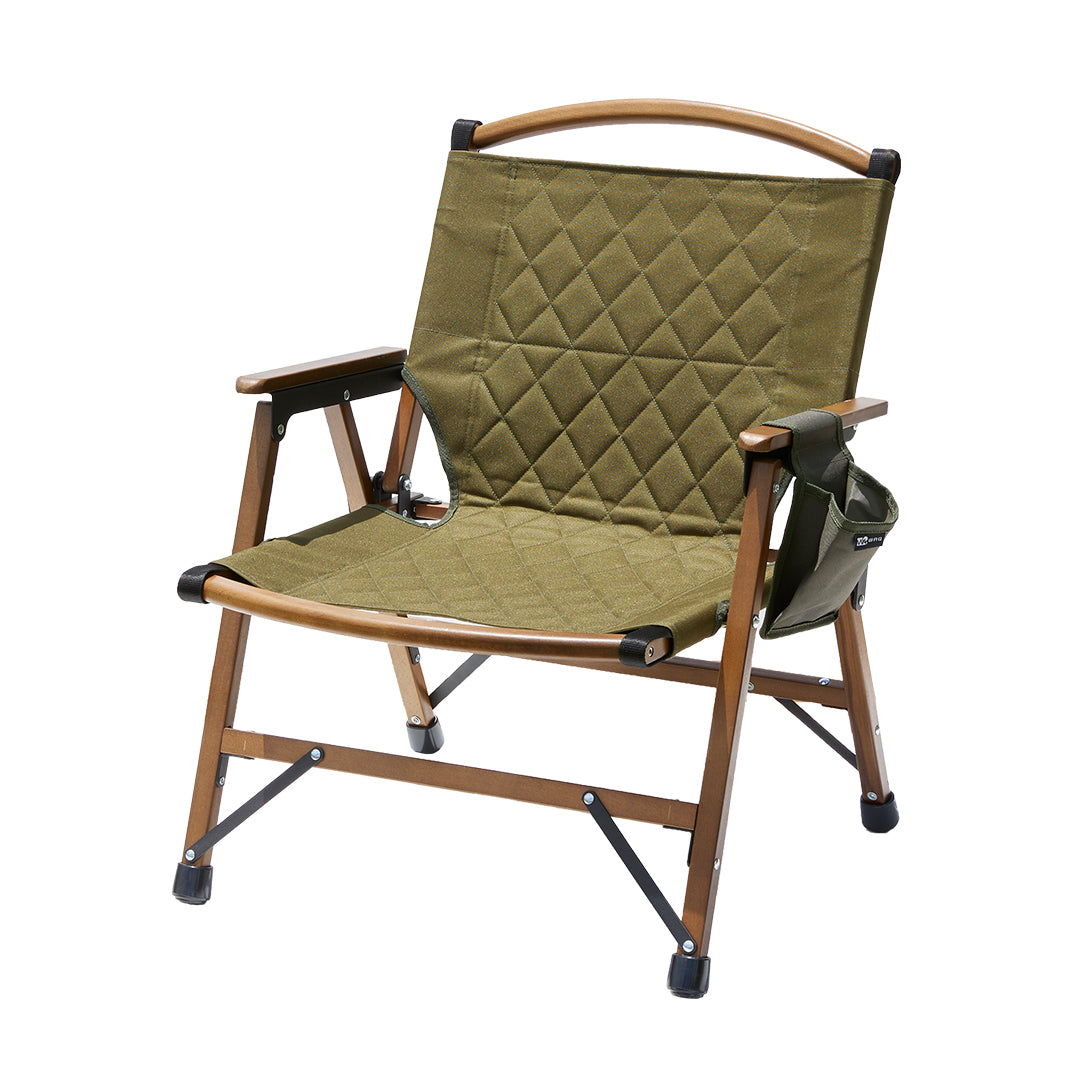 【色: OLIVE(オリーブ)】WAQ Folding Wood Chair フ