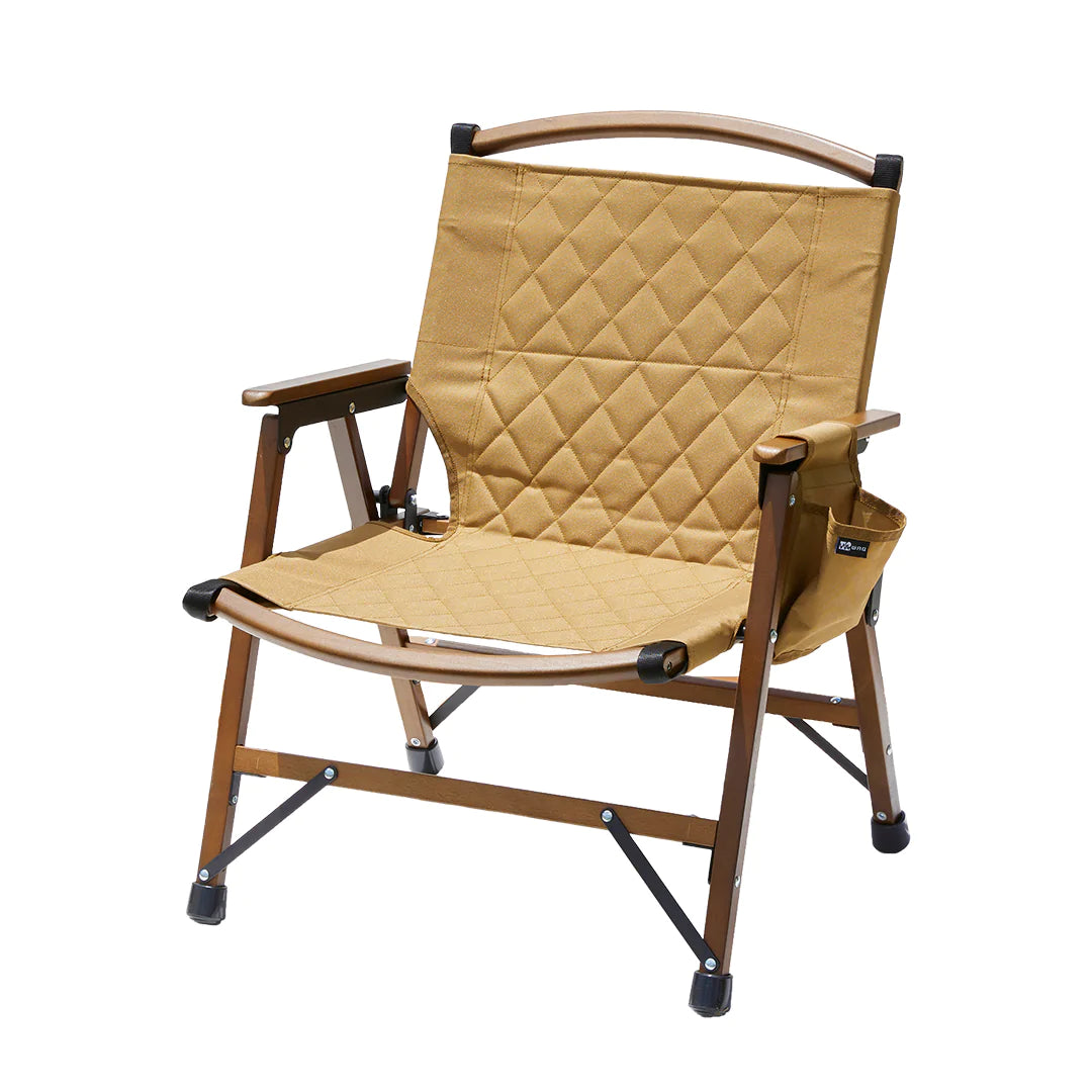 【2個セット】WAQ Folding Wood Chair ウッドチェア【一年保証/送料無料】