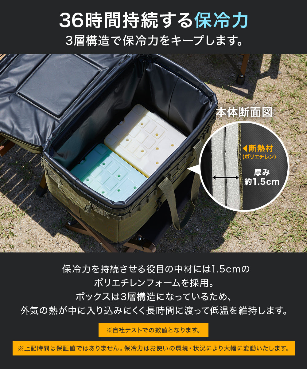 WAQ ソフトクーラーボックス SOFT COOLERBOX S/M – アウトドア