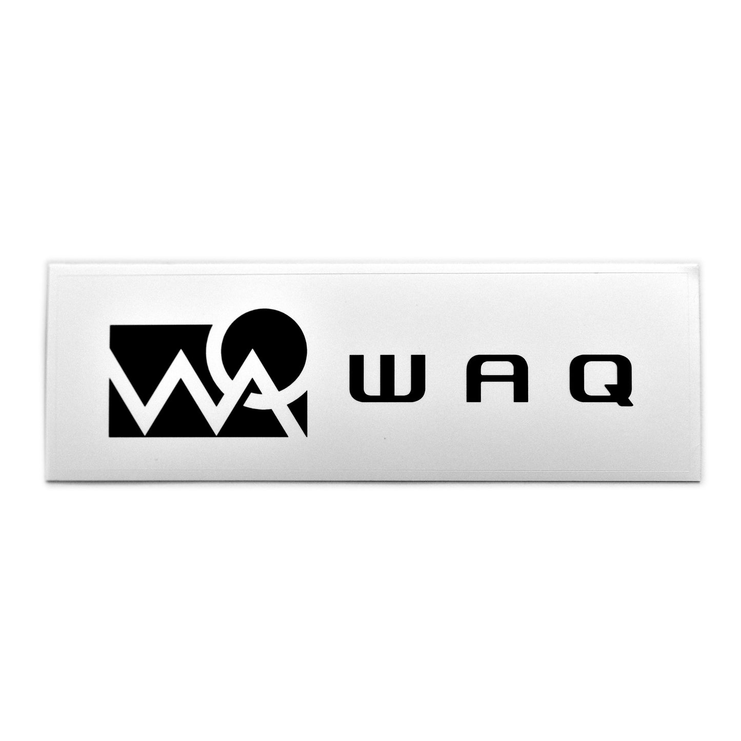 WAQ BASIC LOGOステッカー 【代金引換 / スコア後払い選択不可】