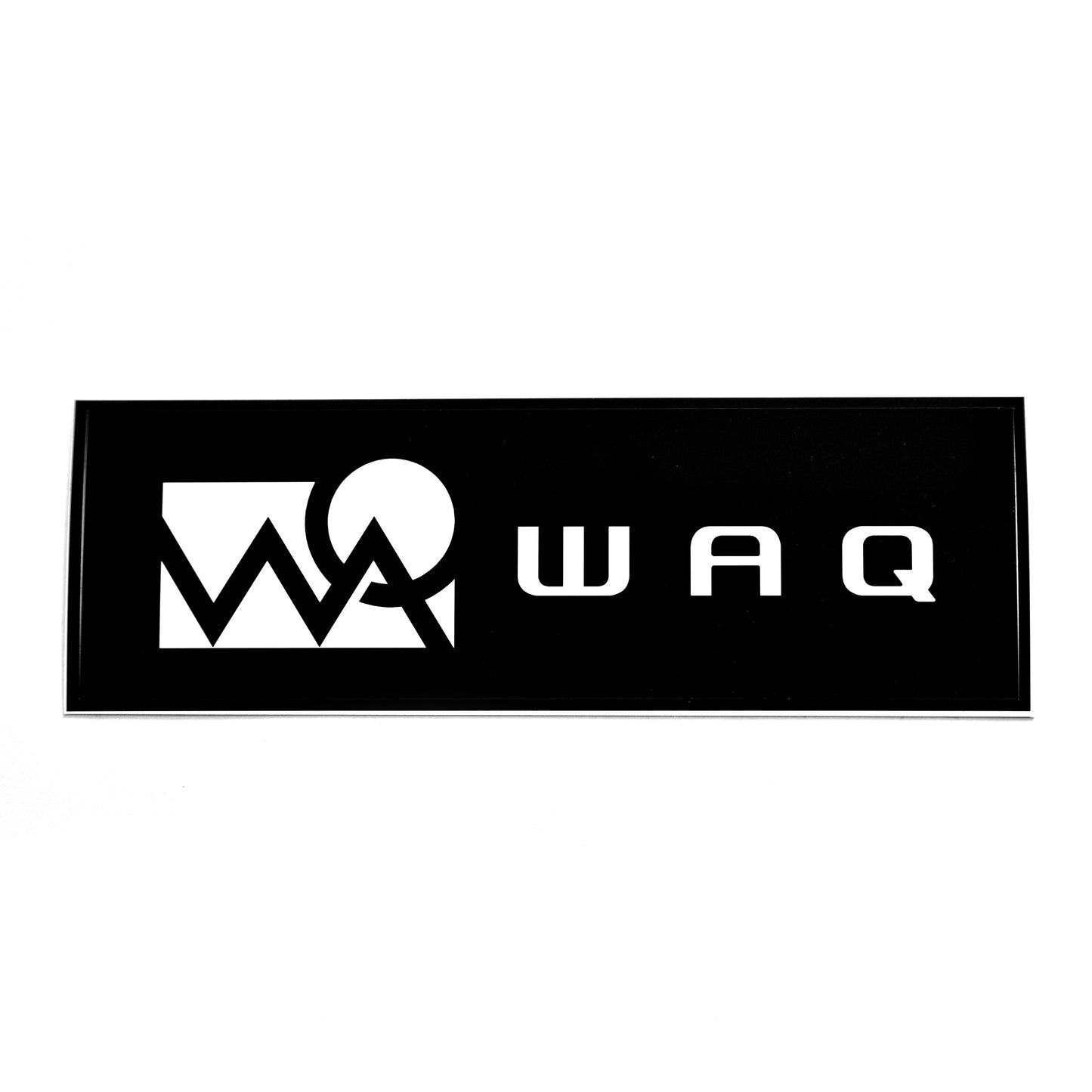 WAQ BASIC LOGOステッカー 【代金引換 / スコア後払い選択不可】
