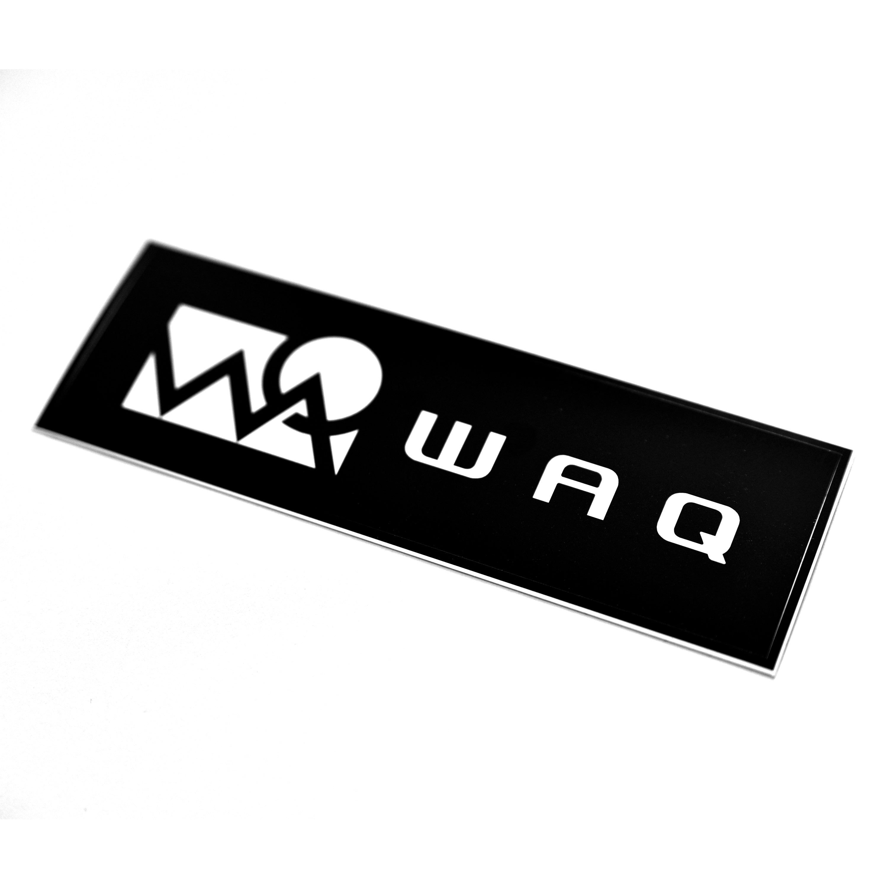 Wqa Sticker WAQ BASIC LOGOステッカー 【代金引換 / スコア後払い選択不可】 – WAQ公式オンラインストア